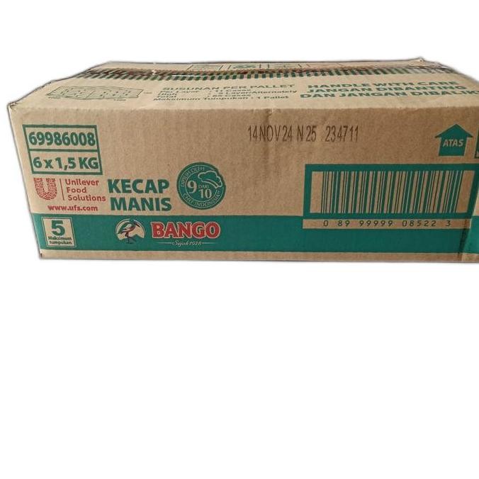 

Promo Bango Kecap Manis Refill 1,525 Liter - Dus Isi 12 Botol