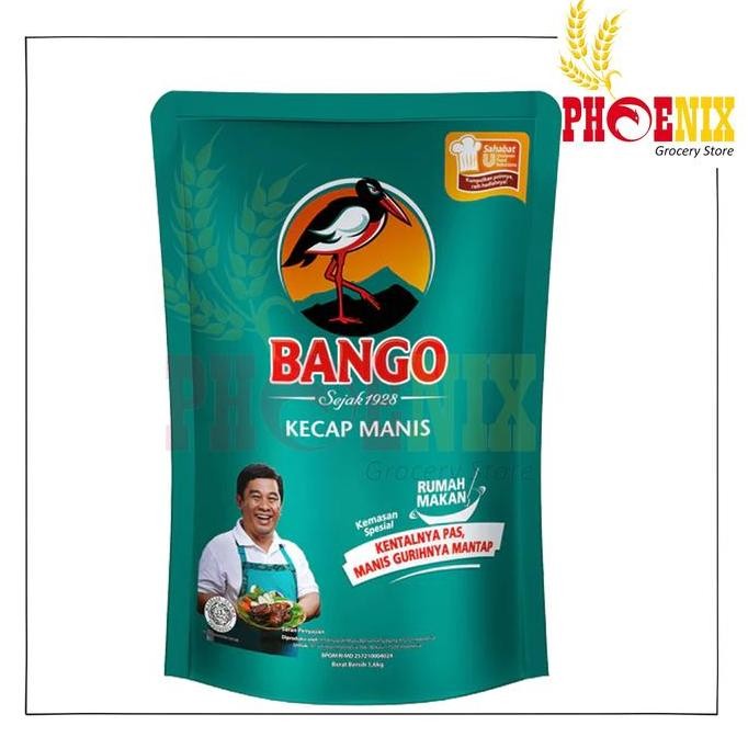 

Promo Kecap Manis Bango Refill 1.6 Kg | Pouch Literan Saus Kental