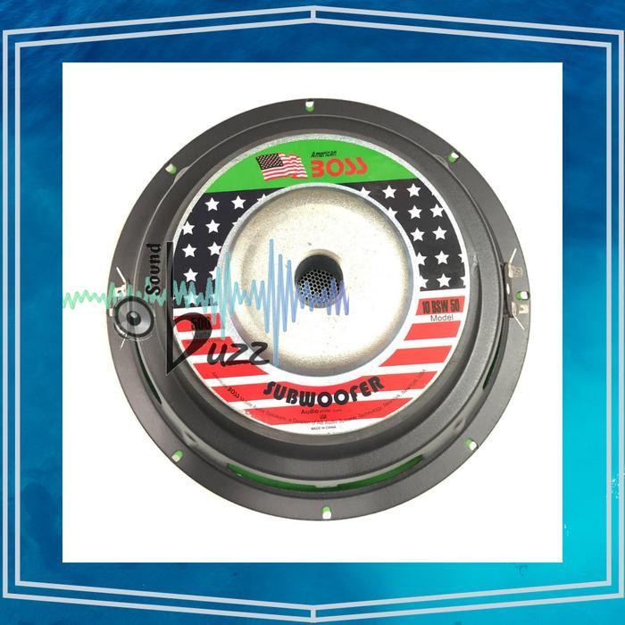 Speaker 10 inch Professional Subwoofer American Boss 10 BSW 50 Berkualitas Terbaru