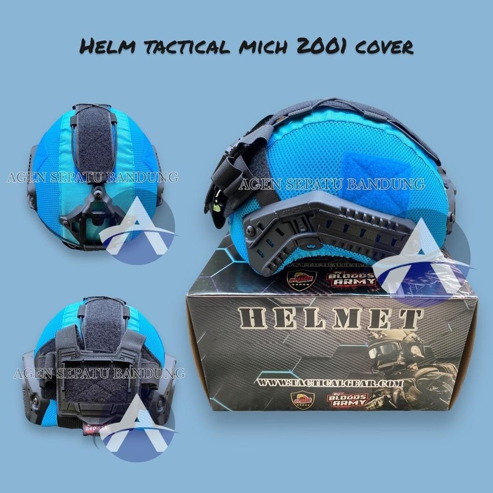 Helm Tactical Mich 2001 Loreng Military / Helm Tactical Mich 2001 Cover