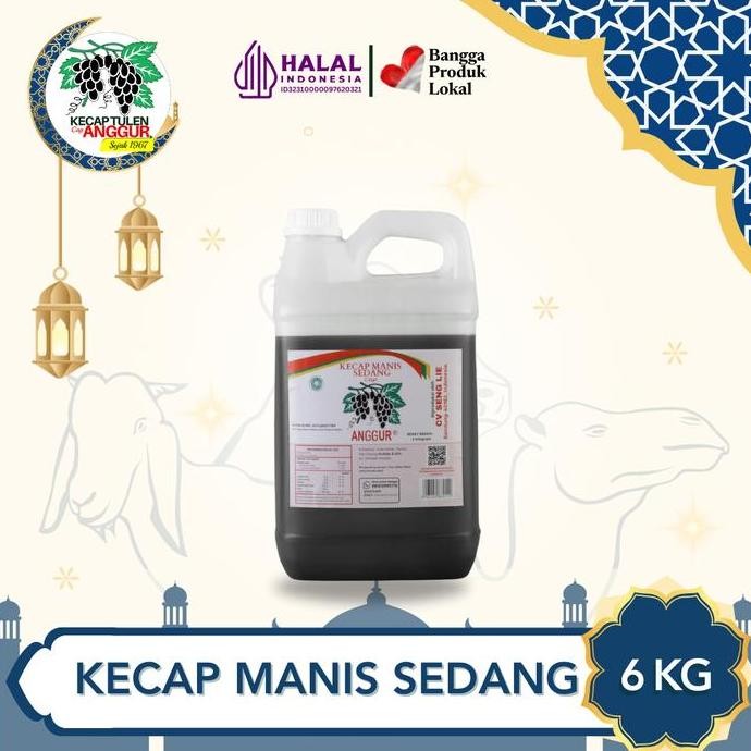 

Promo Kecap Manis Sedang Cap Anggur Jerigen 6 Kg - Kecap Manis Kualitas