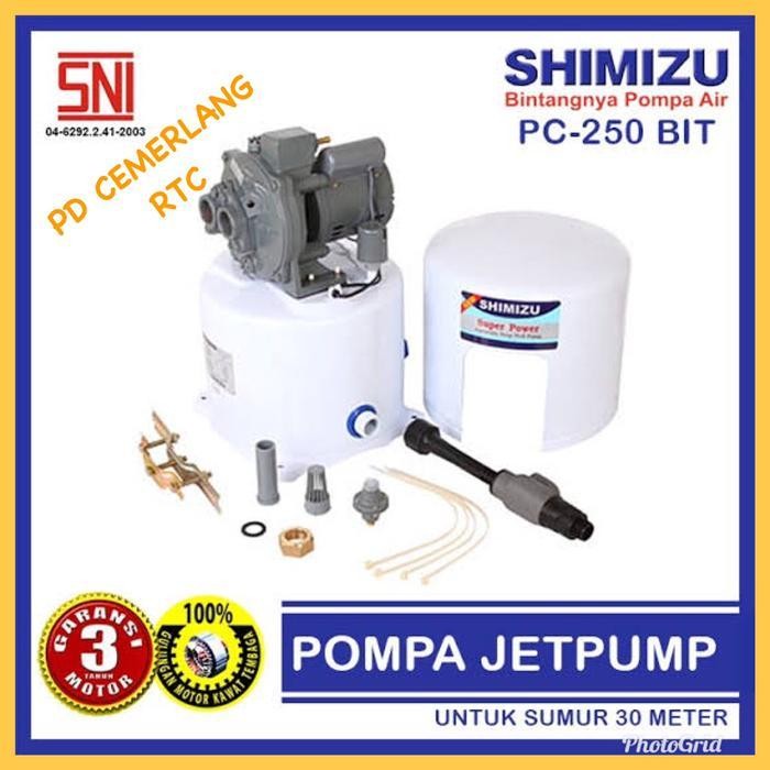 AS Pompa air jetpump shimizu Pc 250 bit otomatis