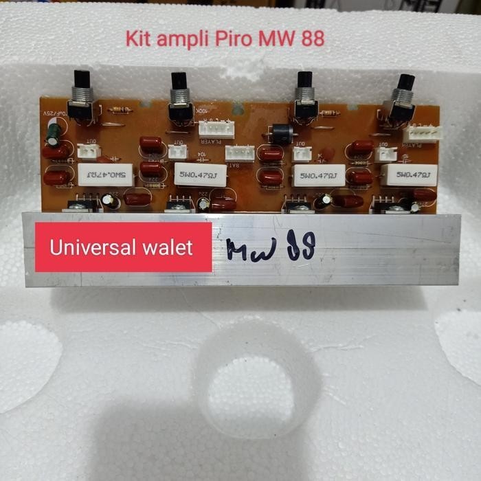 Kit ampli Untuk piro Mw 88 4 chanels