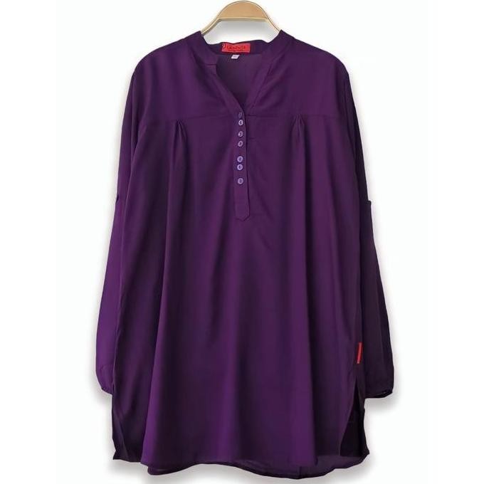 Blus Wanita Bahan Katun Rayon-Atsan Wanita Bahan Adem-Ukuran Sampai Jumbo