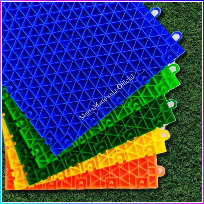 Lantai Interlock Lapangan Basket/Futsal/Badminton/Volley