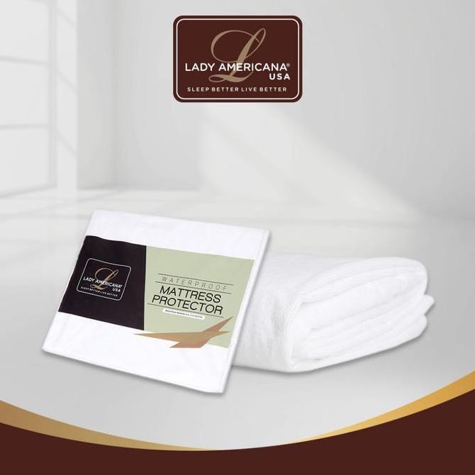 Matras Protector Waterproof Lady Americana ( Pelindung Matras )
