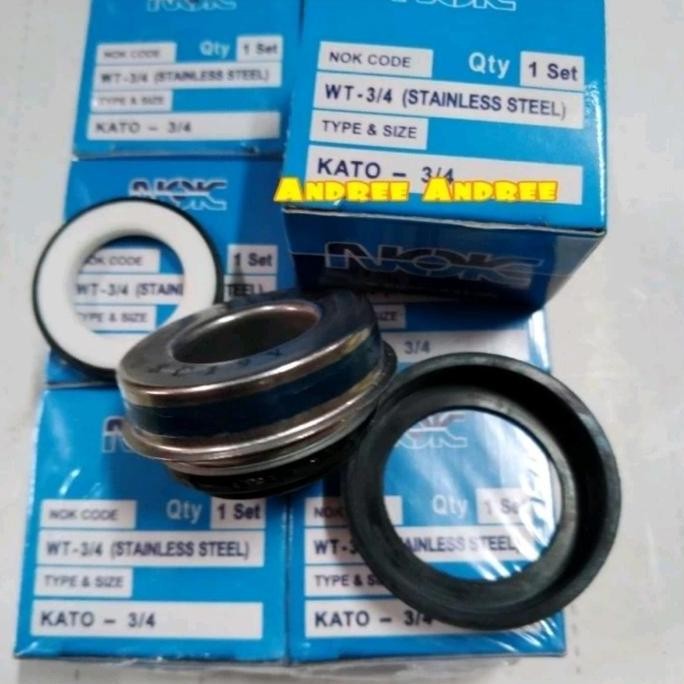 ,,,,,,,] Mechanical Seal Kato Sel Sil Pompa Air Alkon 2 3 inci