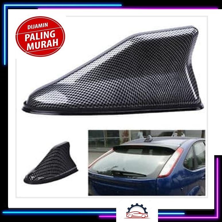 Antena Shark Fin Hybrid Karbon Hybrid Sirip Hiu JS Racing Carbon aSt