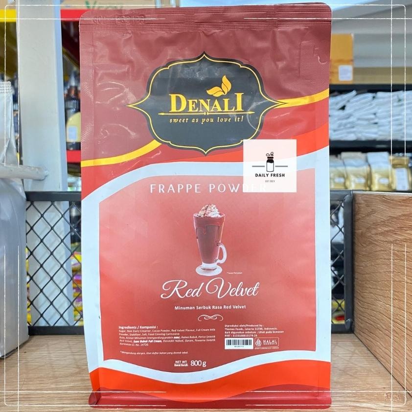 

Denali Red Veet Powder 800 Gr Denali Bubuk