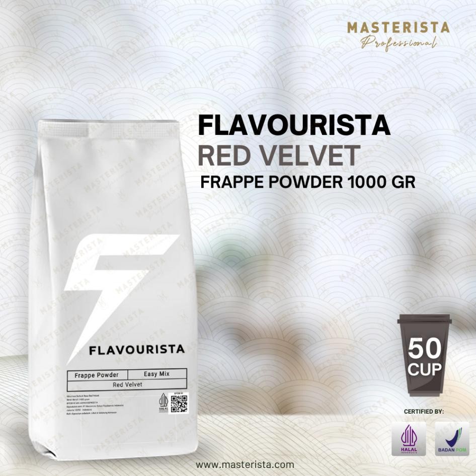 

Flavourista Bubuk Minuman Rasa Red Veet Red Veet Powder 1 Gram