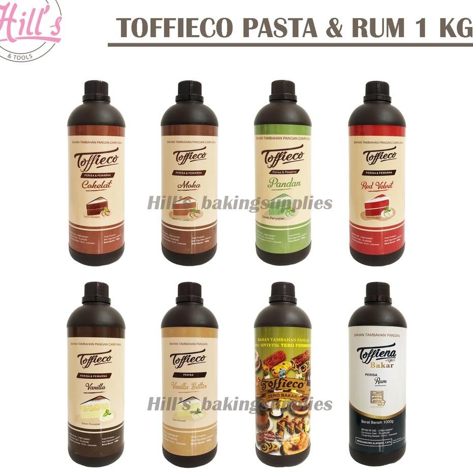 

Pasta Rum Toffieco Toffiena 1 Gr Perisa Perasa Rhum Coklat Pandan Moka Vanila Butter Red Veet Zero Bakar Tofieco Tofico Tofiko Toffiena 1 Ml 1Gr 1Ml 1Kg 1L 1 Kg 1 L