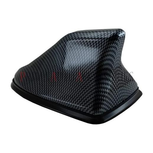 Antena Sirip Hiu Shark Fin JS Racing HYBRID Fungsi Chip FM - Carbon aSt
