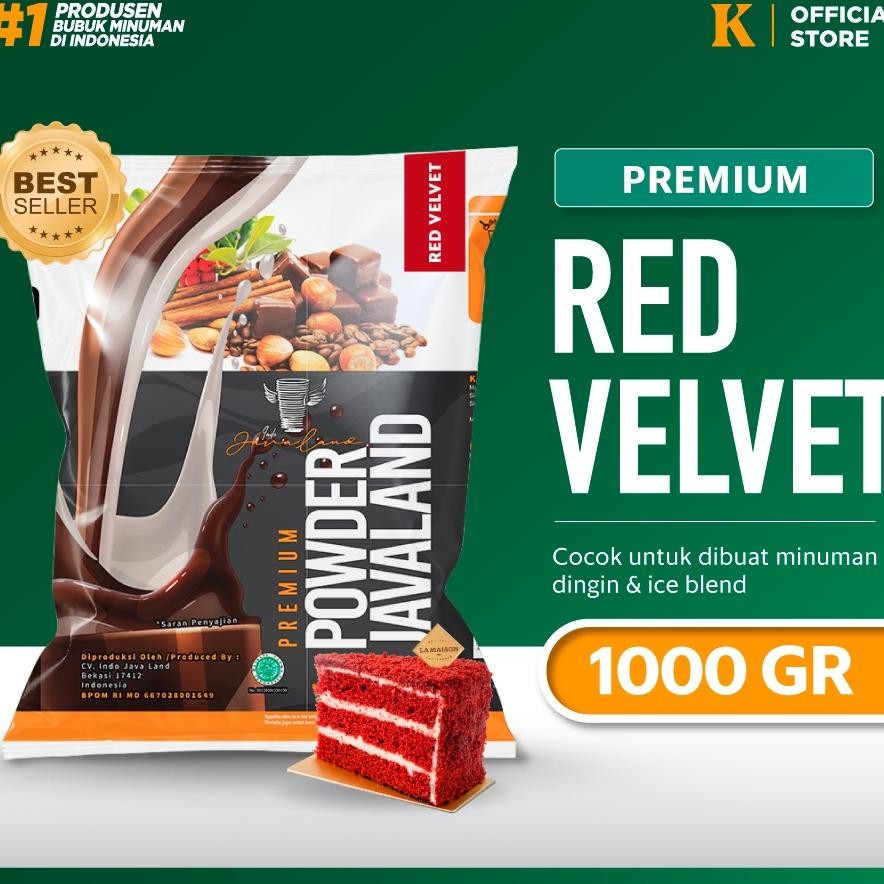 

Powder Red Veet Bubuk Minuman Bubble Drink Javaland 1 Kg