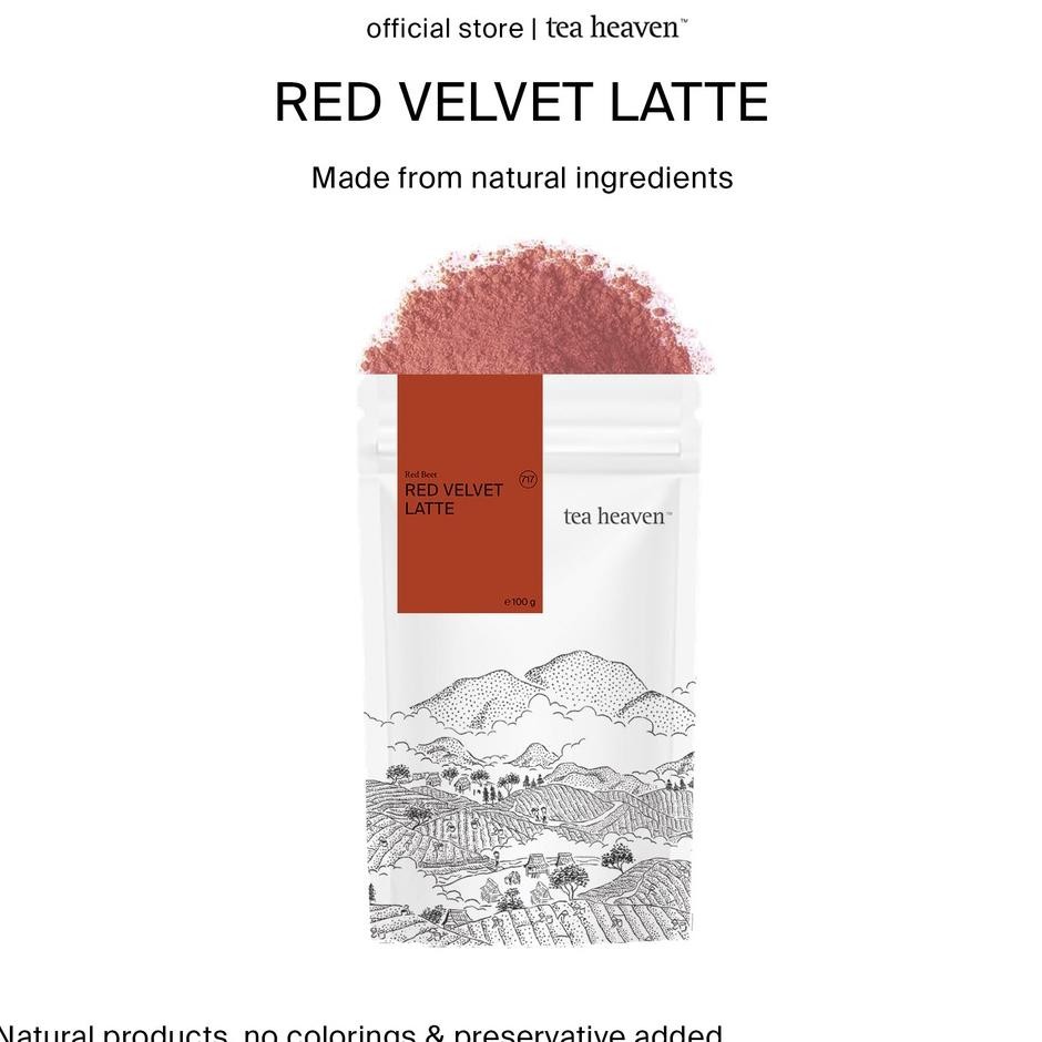 

Tea Heaven Red Veet Latte 100Gr