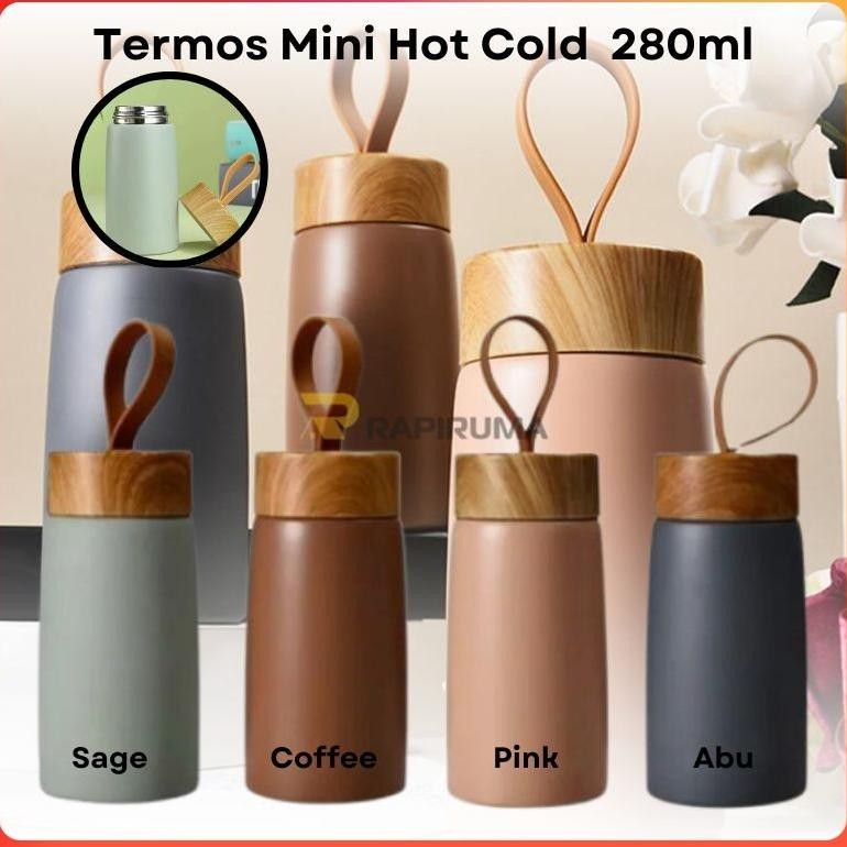Termos Mini Hot Cold  280ml Lucu  / Termos Mini Tahan Panas dan Dingin / Tumbrl Mini Tahan Suhu Pana