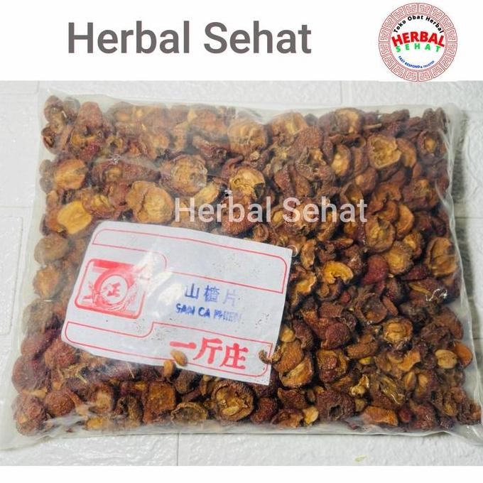 

Diskon! Shan Zha / San Ca / Hawthorn Fruit 600 Gram - Herbal Cina