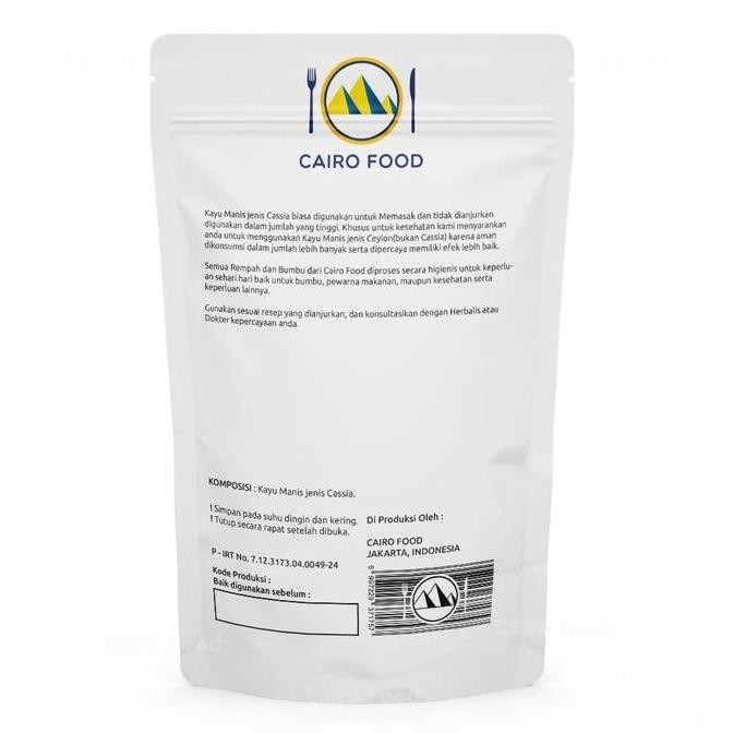 

Diskon! Kayu Manis Bubuk Cairo Food 1Kg - Cinnamon Powder Asli