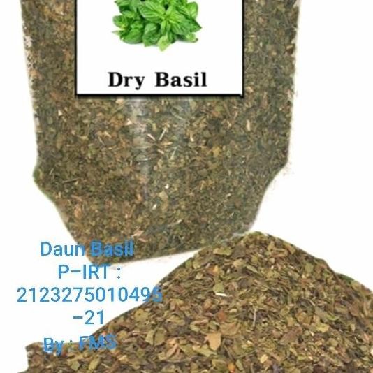 

Diskon! Daun Basil Kering 500Gr - Basil Dried Leaf Grade Premium