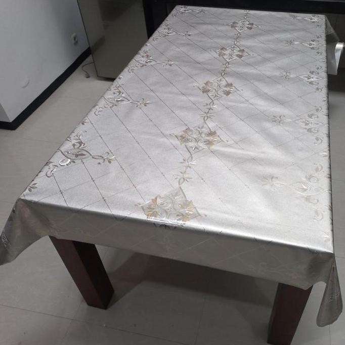 PROMO TAPLAK MEJA METERAN MEWAH ANTI AIR - TAPLAK MAKAN PVC WATERPROOF CUSTOM