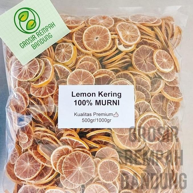 

Diskon! Lemon Kering 500Gr - Lemon Slice Dried Bersih Pilihan Untuk Herbal & Teh
