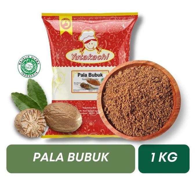 

Diskon! Pala Bubuk 1 Kg Yutakachi - Bubuk Pala Murni Premium