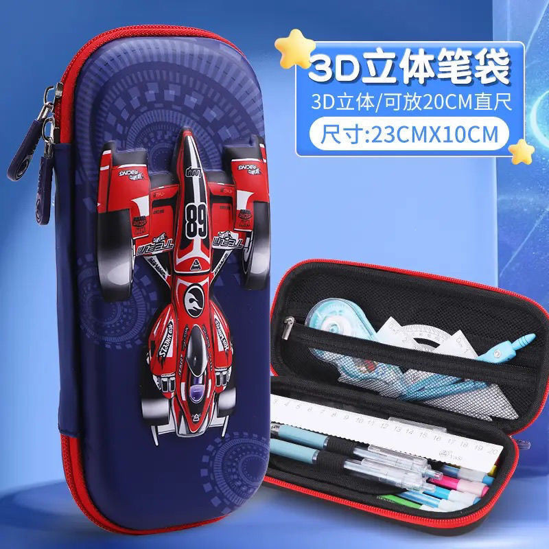 

Kotak Pensil Anak Laki-Laki Kotak Alat Tulis Kecil Kapasitas Besar Tiga Lapis Kotak Pensil Tahan Air