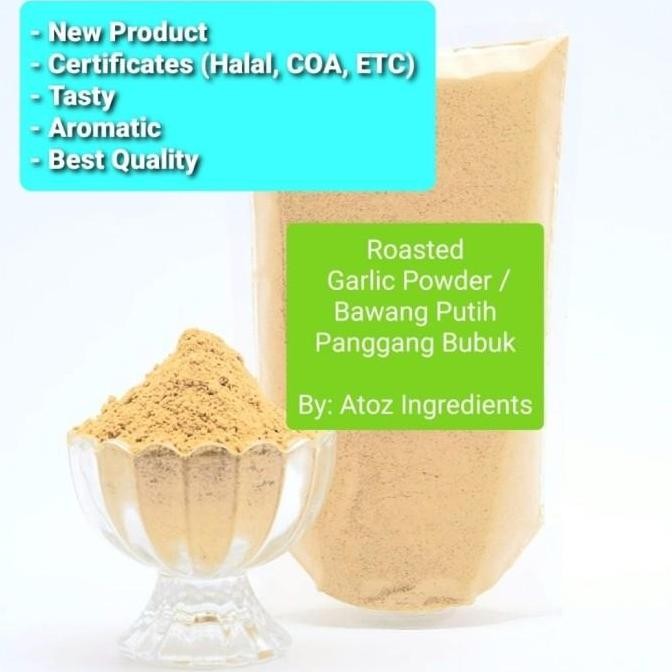 

Diskon! Roasted Garlic Powder 500Gr Halal Bubuk Bawang Putih Panggang Premium