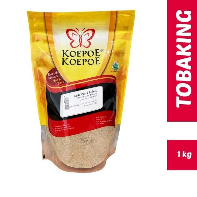 

Diskon! Lada Putih Bubuk 1Kg - Merica Putih Bubuk Koepoe Premium White Pepper