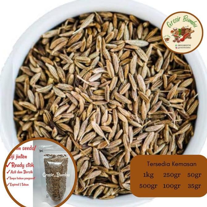 

Diskon! Cumin Seed Biji Jinten 500 Gram - Jintan Asli Rempah Dapur