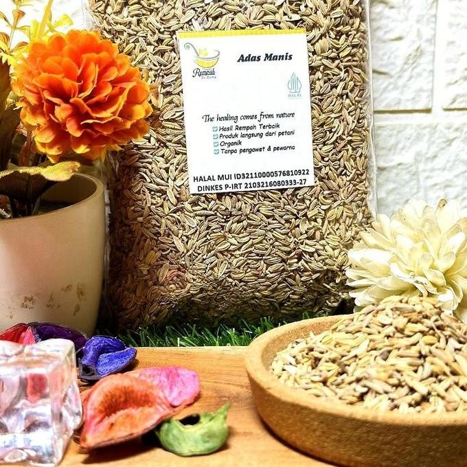 

Diskon! Adas Manis Kering 1Kg Rempah Asli Berkualitas