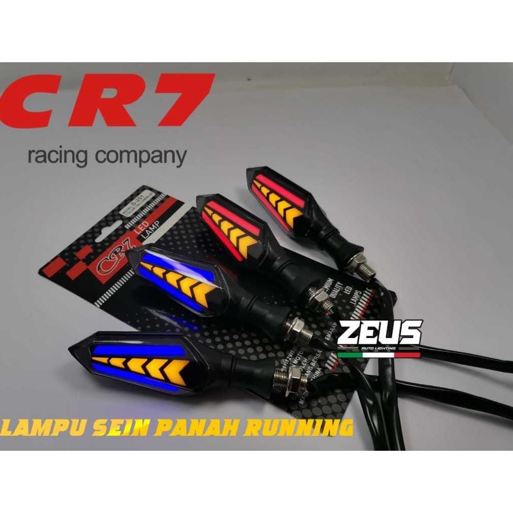 LAMPU SEIN MOTOR VARIASI LED RUNNING 2 SISI SEN PANAH Vixion Cbr Cb Klx Xabre Taiger Scorpio Crf Sen
