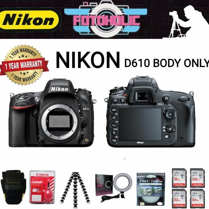 Nikon D610 Body Only/Nikon D610 Bo/Kamera Nikon D610 Body Only