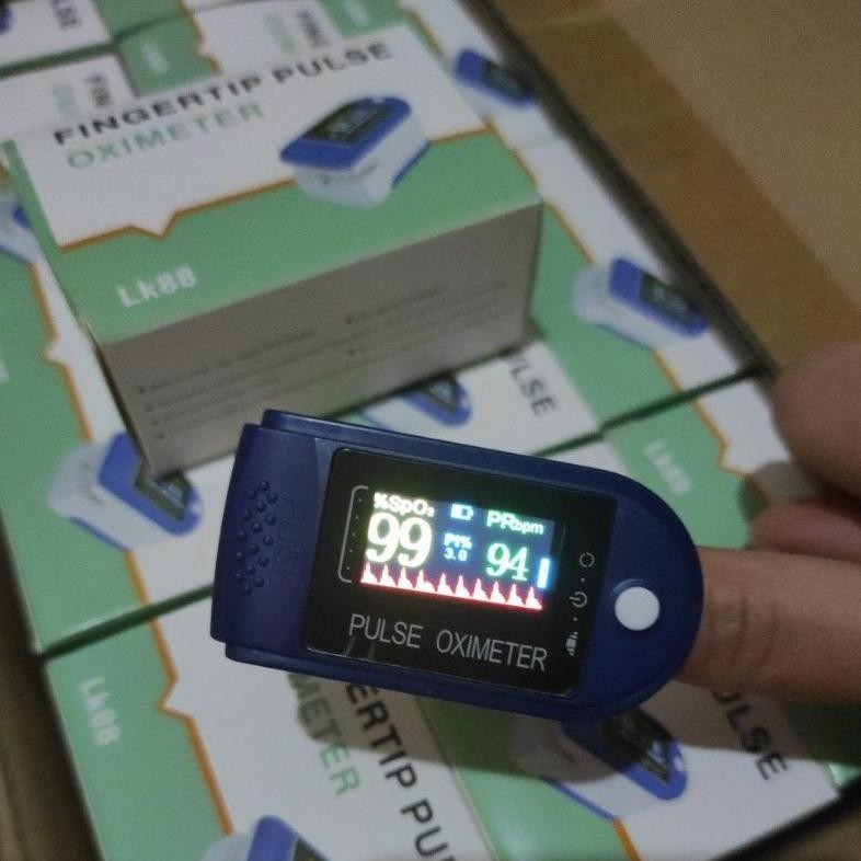 T.5 Oximeter Oxymeter TFT LK87 ,LK88 , LK89 , A2 Fingertrip Pulse Alat Pengukur Oksigen Darah Akurat
