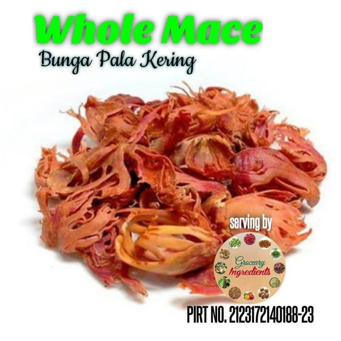 

Diskon! Mace Whole Bunga Pala Utuh 100Gram - Rempah Premium