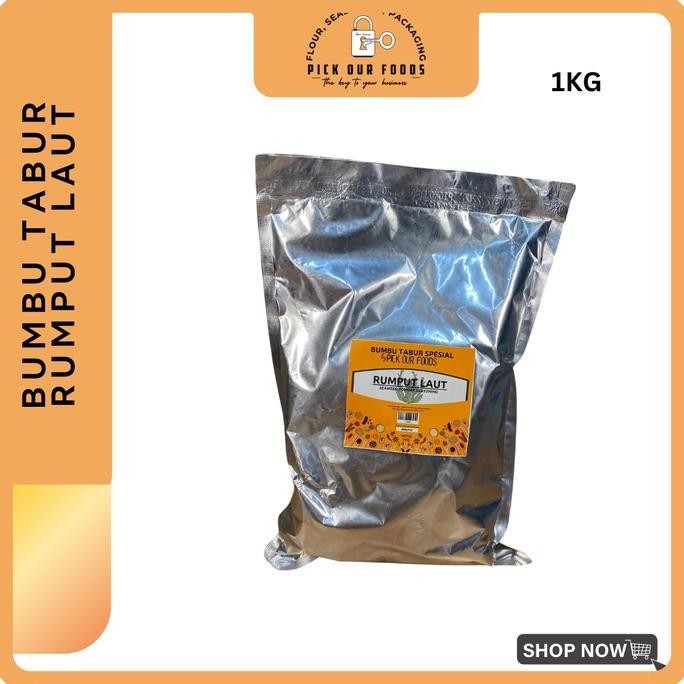 

Diskon! Bubuk Tabur Rasa Rumput Laut 1Kg - Seaweed Seasoning Shihlin