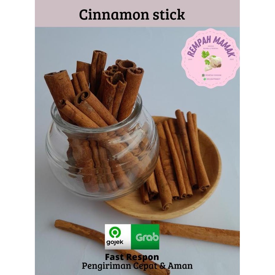 

Diskon! Kayu Manis Batang 250Gr - Cinnamon Stick Rempah Utuh