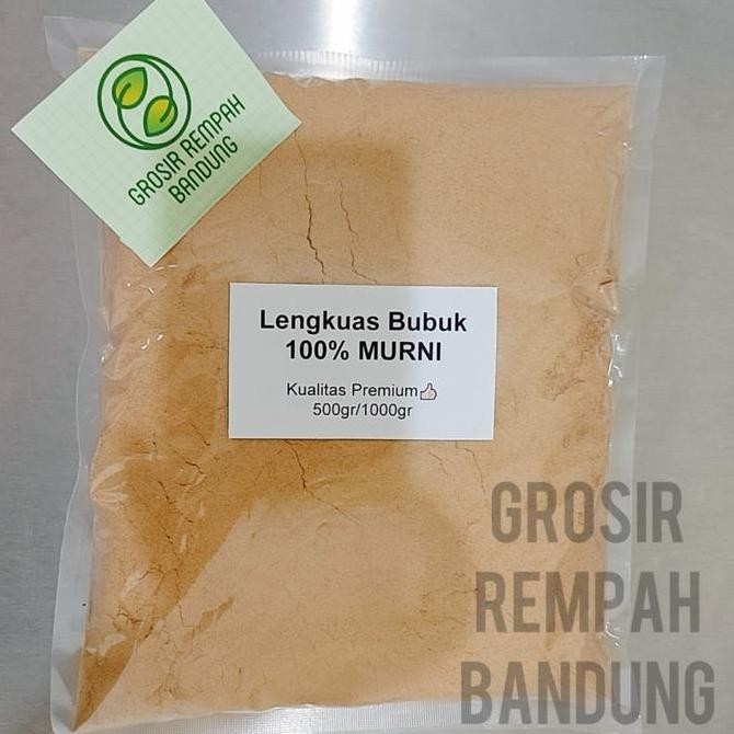 

Diskon! Lengkuas Bubuk Murni 1Kg | Bubuk Laos Rempah Alami Premium