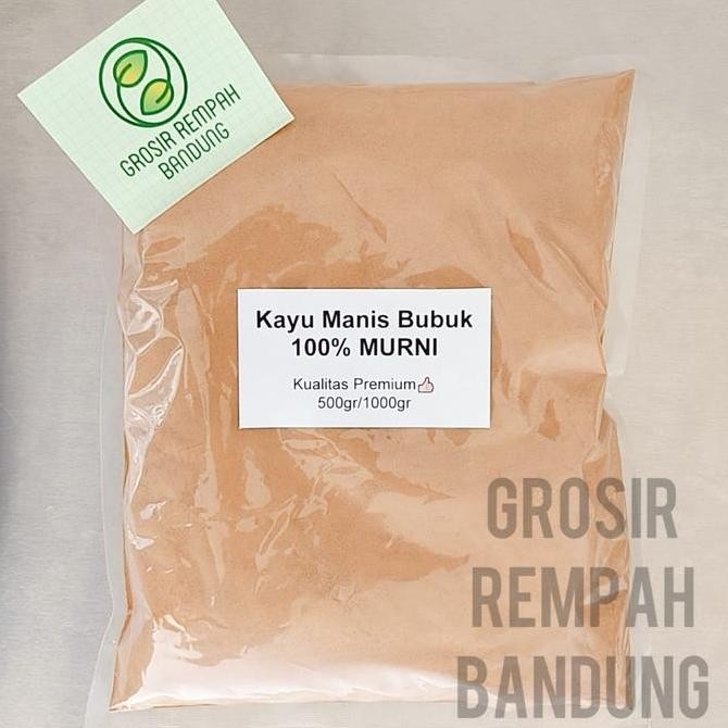 

Diskon! Kayu Manis Bubuk Murni 1Kg | Cinnamon Powder Rempah Dapur Asli Premium
