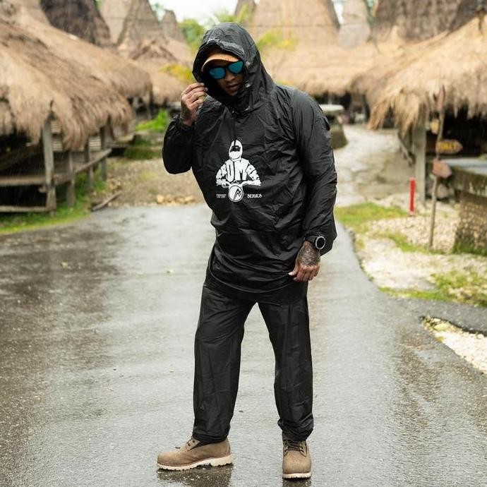 ORI - JAS HUJAN GUNUNG RIDING TROMAX WATERPROOF SETELAN OUTDOOR SETARA EIGER