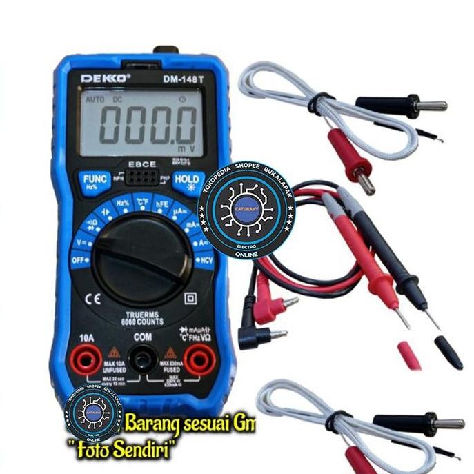 TERMURAH - avometer digital dekko DM148T avo meter dm 148c auto Dm 148T 148