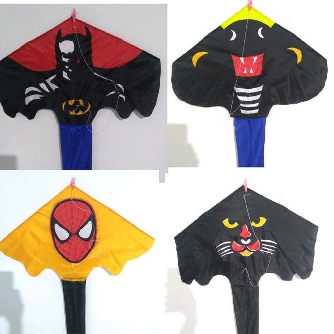 (Allthebest) layang layang pantai motif cobra / layang layang kain pantai bukan layang layang naga a