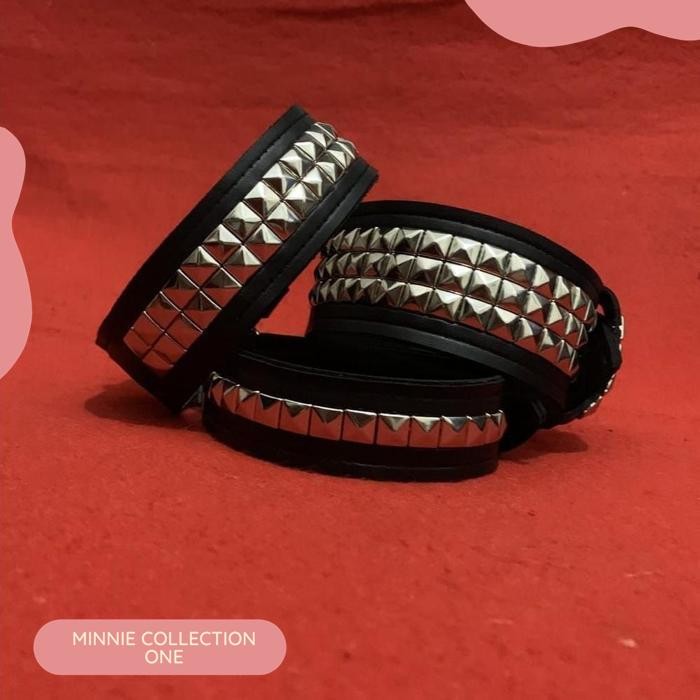 KALUNG PIRAMIDA KALUNG PUNK KALUNG ROCK HARNESS AKSESORIS FASHION ACCESSORIES HALLOWEEN ITEM PARTY  