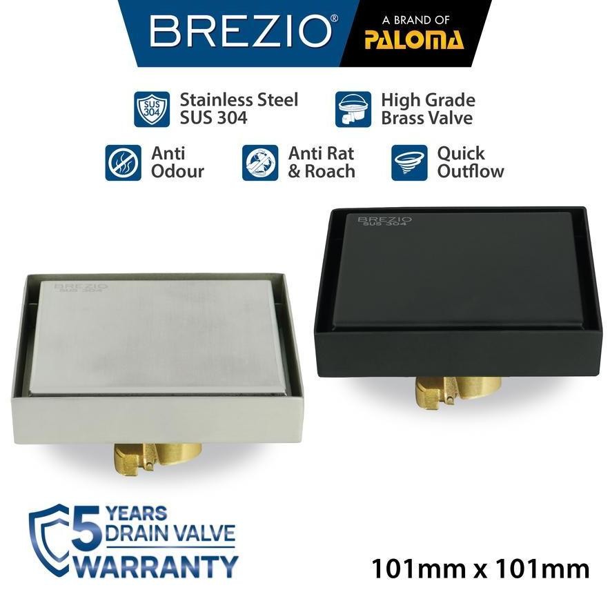 BREZIO Floor Drain Strainer Saringan Got Kamar Mandi Anti Bau Afur Kamar Mandi FDBZ 18