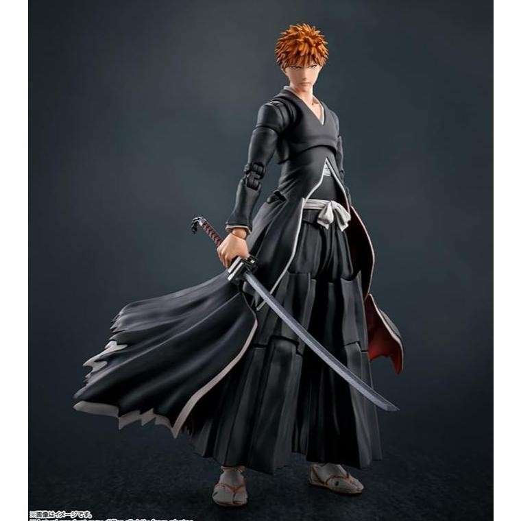 Big Discount Bleach - Ichigo Kurosaki -Getsugatensho- S.H.Figuarts Action Figure Original