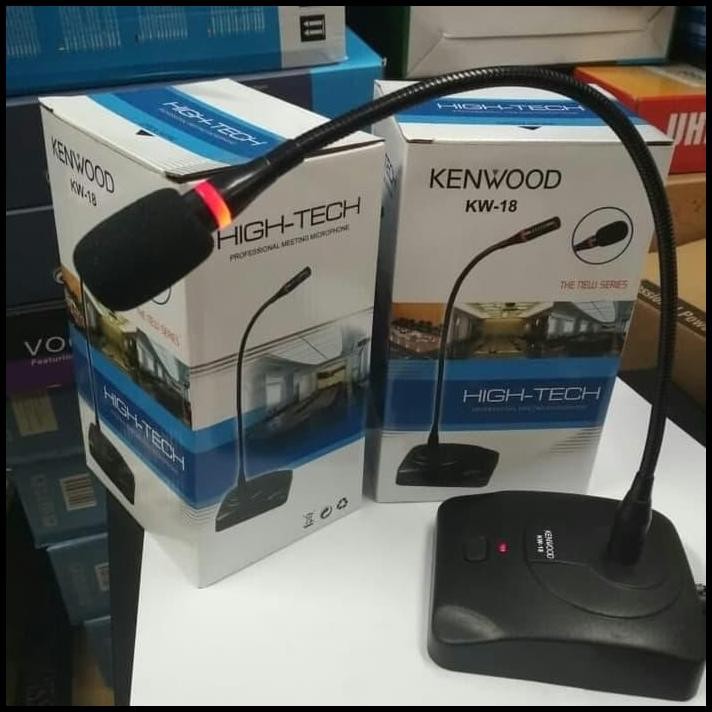 Mic Meja Kenwood KW 18 Stand Mic Microphone Meja Kenwood KW 18