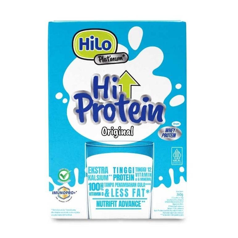 

HiLo Platinum Original 360 gram (12 Sachet) - Susu Tinggi Kalsium Lebih Rendah Lemak aSt