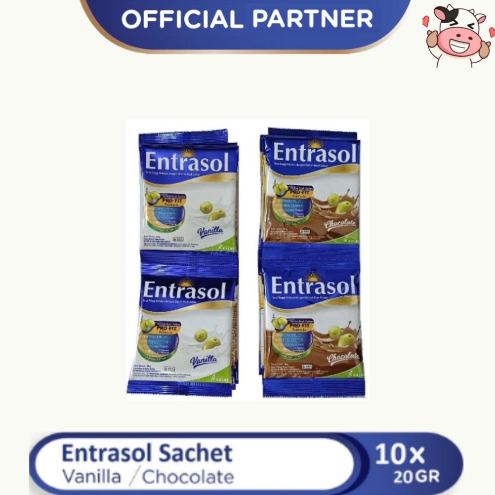 

Entrasol Renceng Sachet 10x20gr Coklat Vanila Chocolate Vanilla aSt