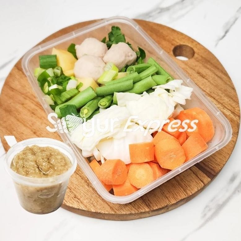 

KIRIM INSTAN Paket Foodprep Sayur Sop 3-4 Porsi Bonus Racik Homemade Sop NON MSG aSt