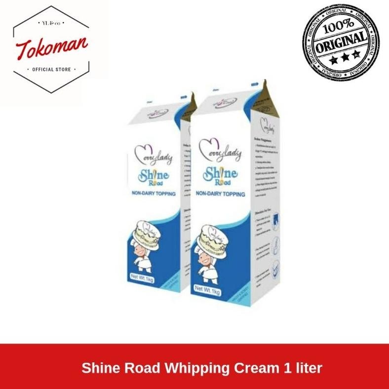 

ShineRoadWhippingCream1liter/1000gr aSt