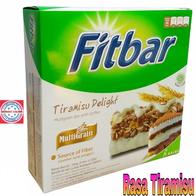 

FITBAR TIRAMISU 2 BOX ISI 10 PCS aSt